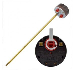 Термостат круглый (с предохранителем, 74-93 гр, 20А) RECO